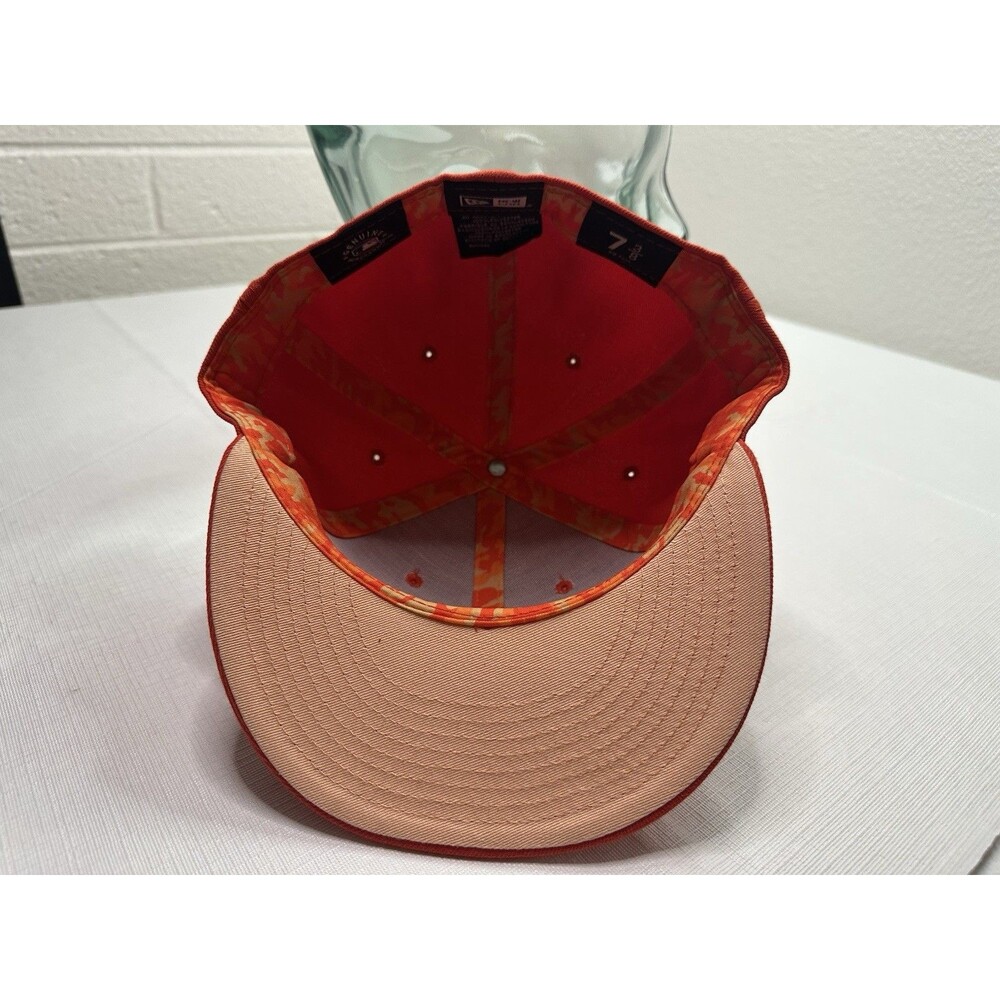 NWT New Era 59Fifty MLB Baltimore Orioles Monochrome Camo Fitted Hat 7 3/8 - Picture 7 of 9